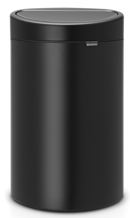 Brabantia Touch Bin poubelle 40 l noir 114946