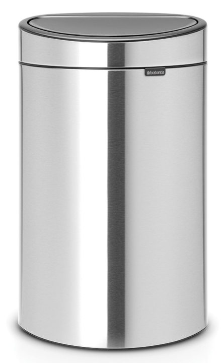 Brabantia Touch Bin poubelle 40 l acier-gris 114809