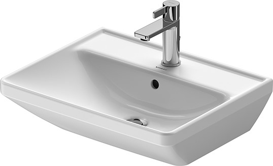 Duravit D-Neo lavabo 55x44 cm rectangulaire classique blanc 2366550000