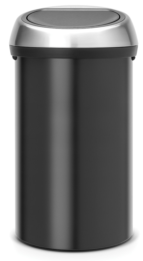 Brabantia Touch Bin poubelle 60 l noir 402548