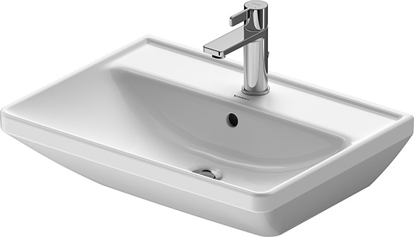 Duravit D-Neo lavabo 60x44 cm rectangulaire classique blanc 2366600000