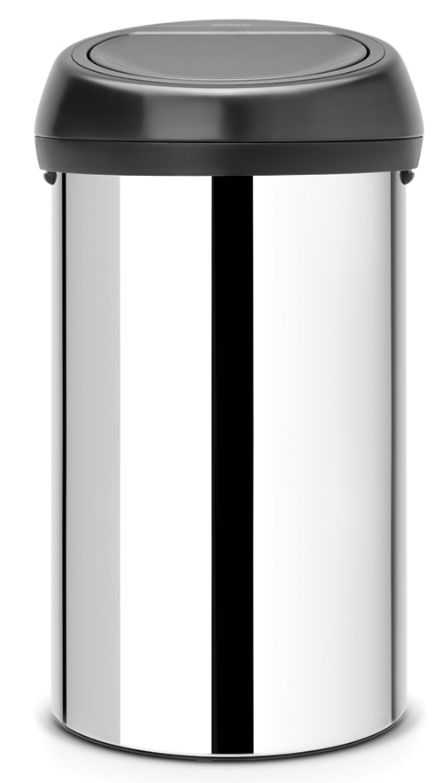 Brabantia Touch Bin poubelle 60 l acier 402586