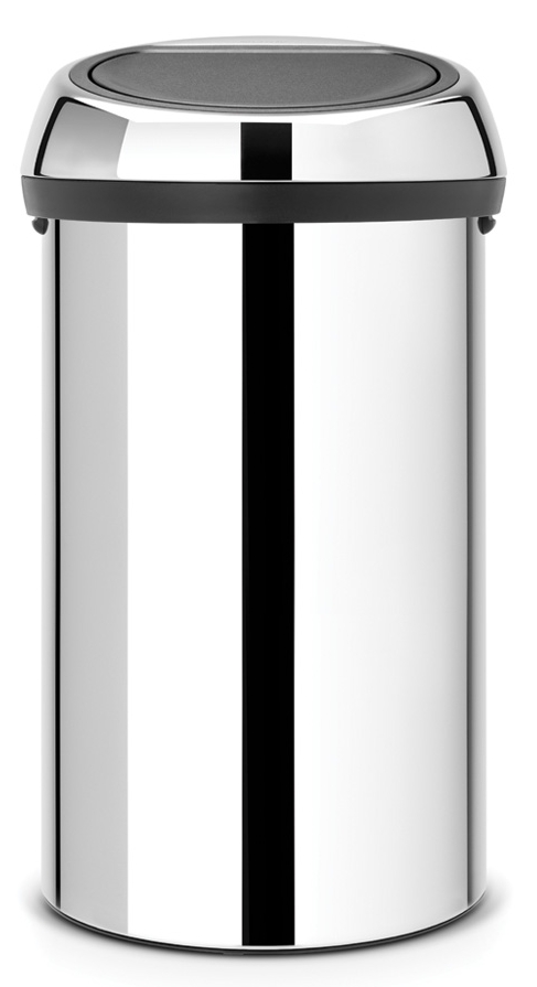 Brabantia Touch Bin poubelle 60 l acier 402609