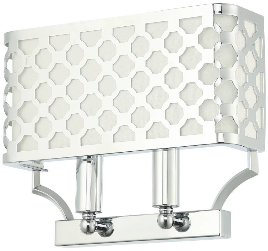 Open Design Verno applique murale 2x12 W blanc-chrome OR84597