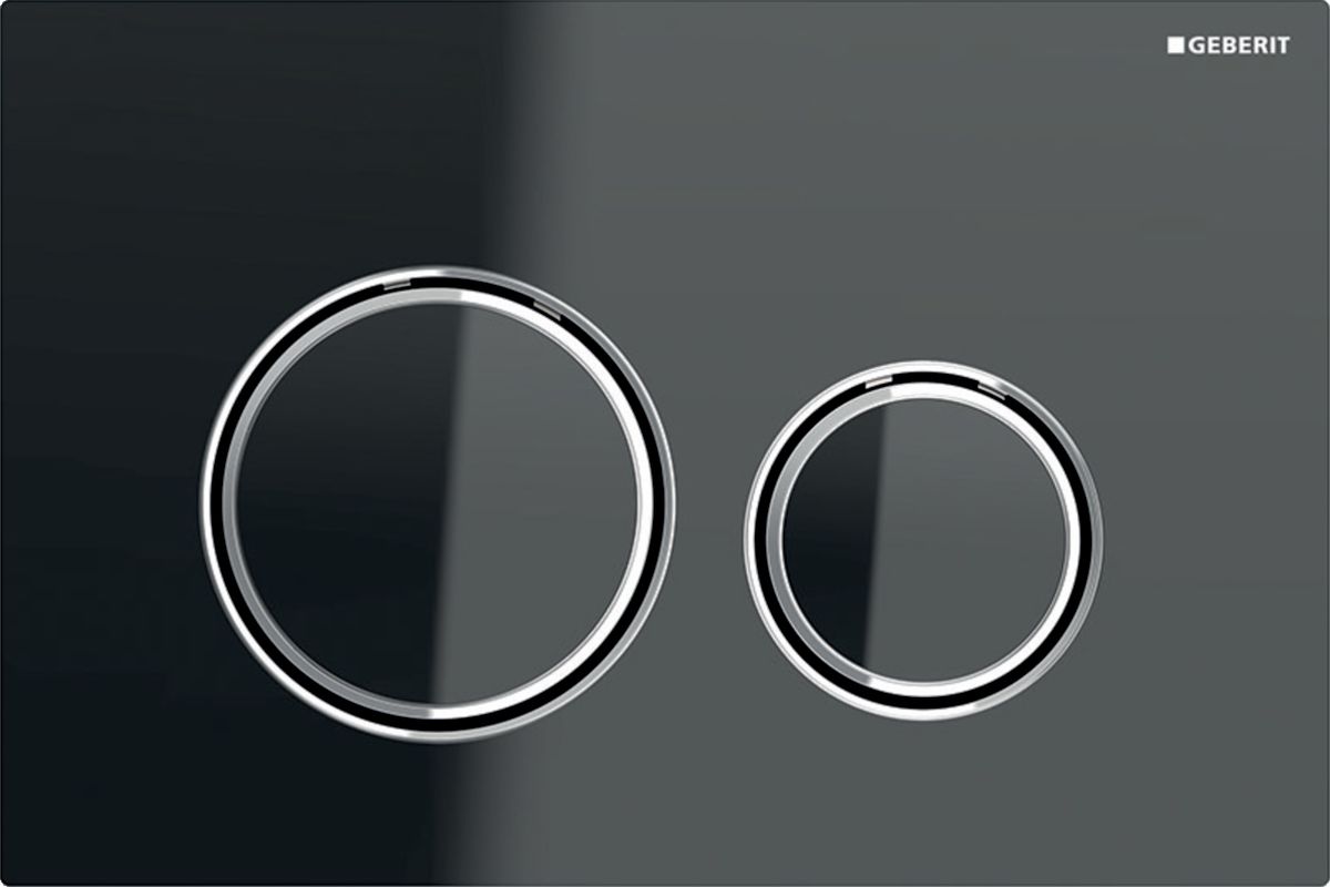 Geberit Sigma50 bouton de chasse d'eau pour WC chrome brillant 115.884.JK.1