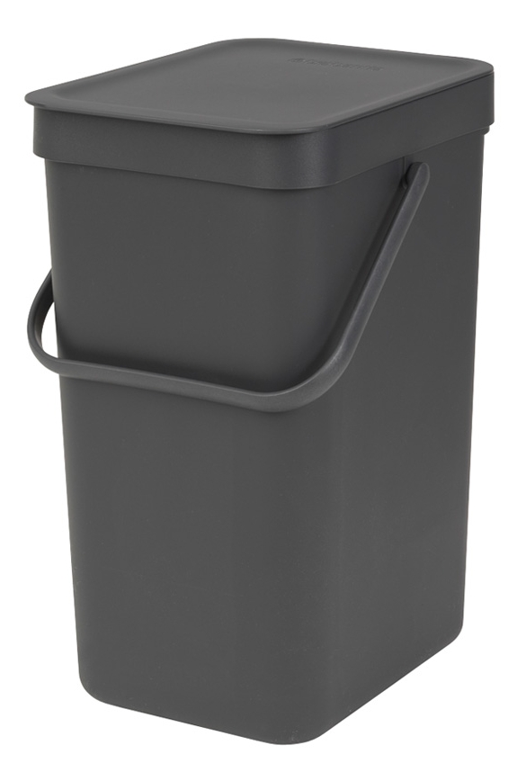 Brabantia Sort & Go poubelle 12 l gris 109805