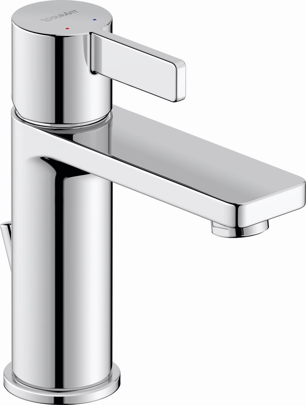 Duravit D-Neo mitigeur de lavabo sur pied chrome DE1020001010