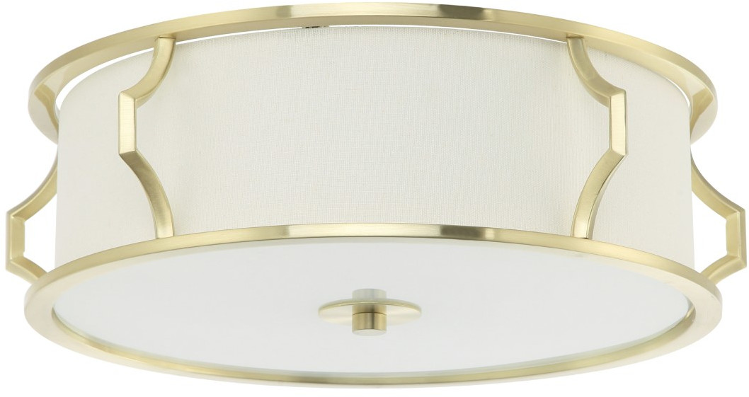 Open Design Pirelo plafonnier 3x12 W blanc-doré OR84405