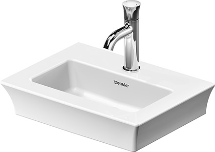Duravit White Tulip lavabo 45x33 cm rectangulaire de meuble blanc brillant 0737450041