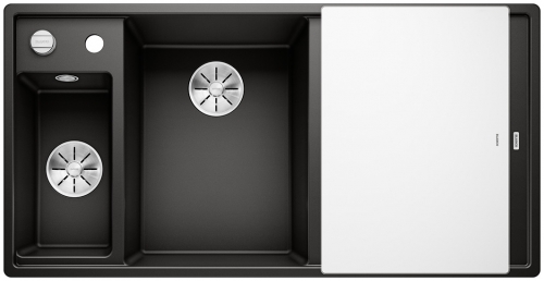 Blanco Axia III 6 S évier en granit 100x51 cm noir 525848