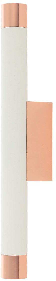 Open Design Q applique murale 2x3.5 W blanc-or rose OR84566