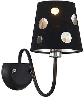 Ledea Batley applique murale 1x60 W noir 50401108