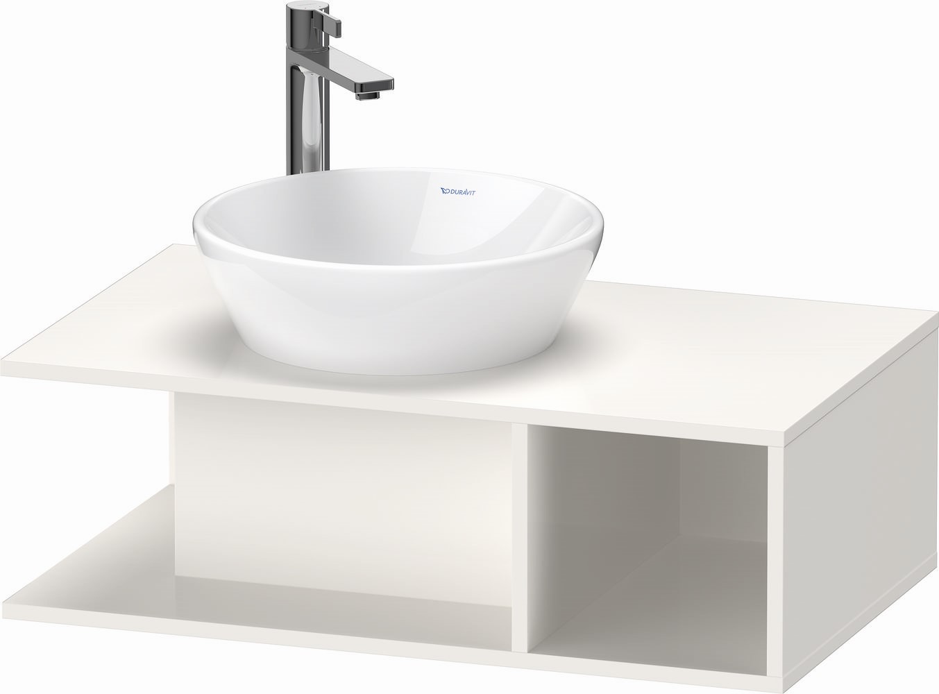 Duravit D-Neo armoire 80x48x26 cm sous-lavabo suspendu blanc DE491802222