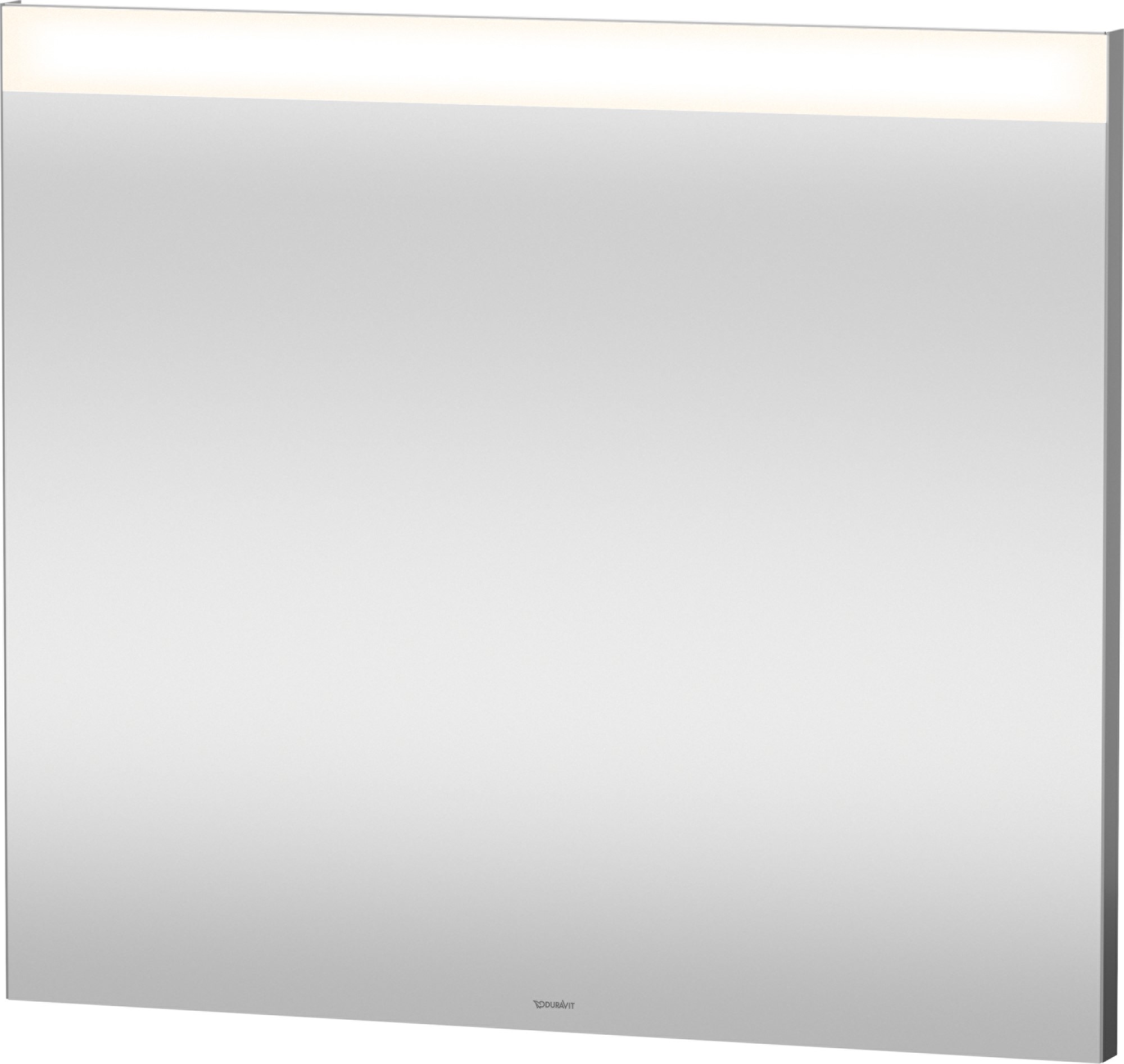 Duravit D-Neo miroir 80x70 cm rectangulaire avec éclairage argenté LM7836000000000