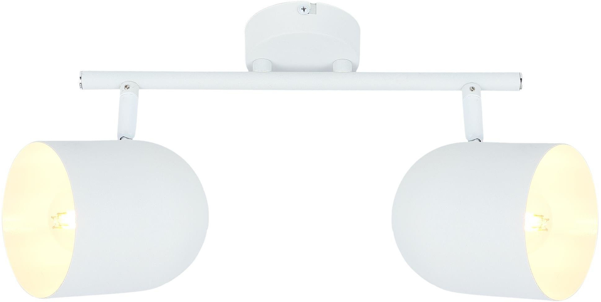 Candellux Azuro plafonnier 2x40 W blanc 92-63250