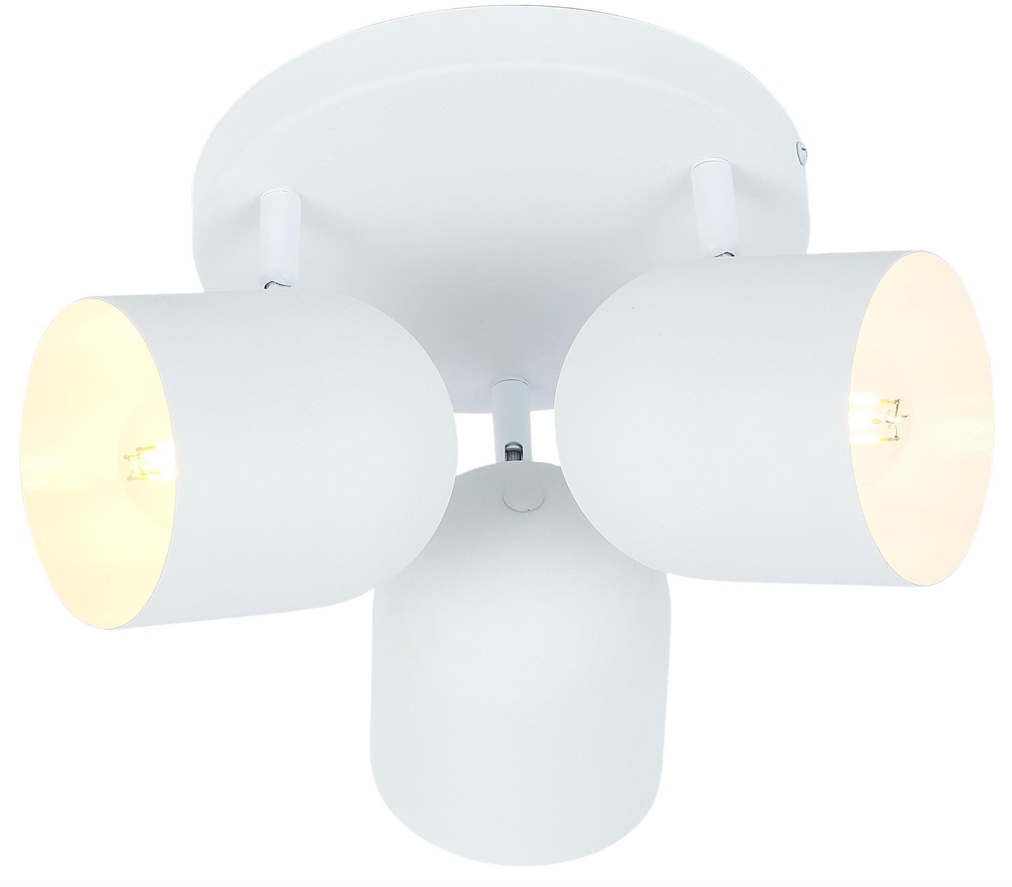 Candellux Azuro plafonnier 3x40 W blanc 98-63274