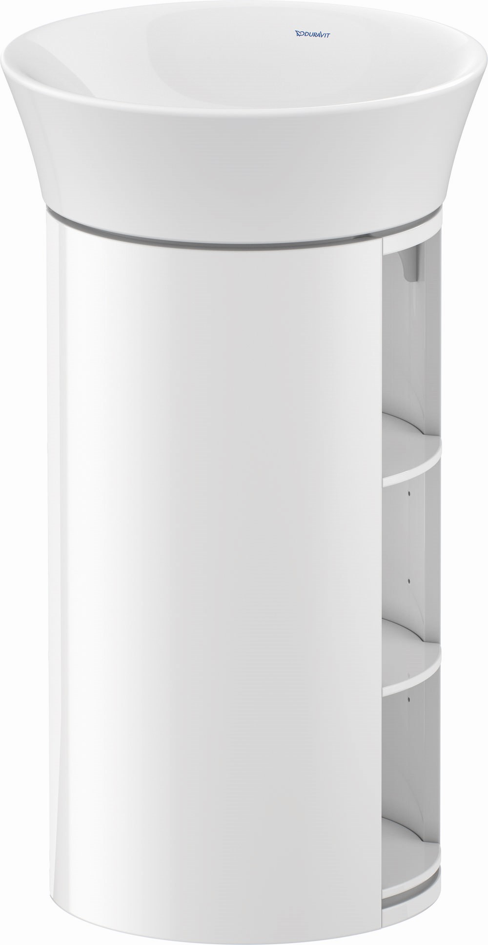 Duravit White Tulip armoire 35x41x75.1 cm sous-lavabo sur pied blanc WT423908585
