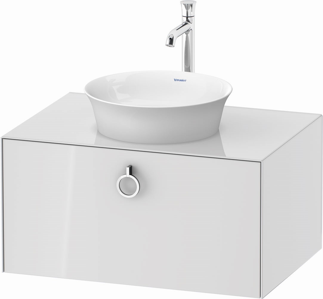 Duravit White Tulip armoire 80x55x40.8 cm sous-lavabo suspendu blanc WT498008585