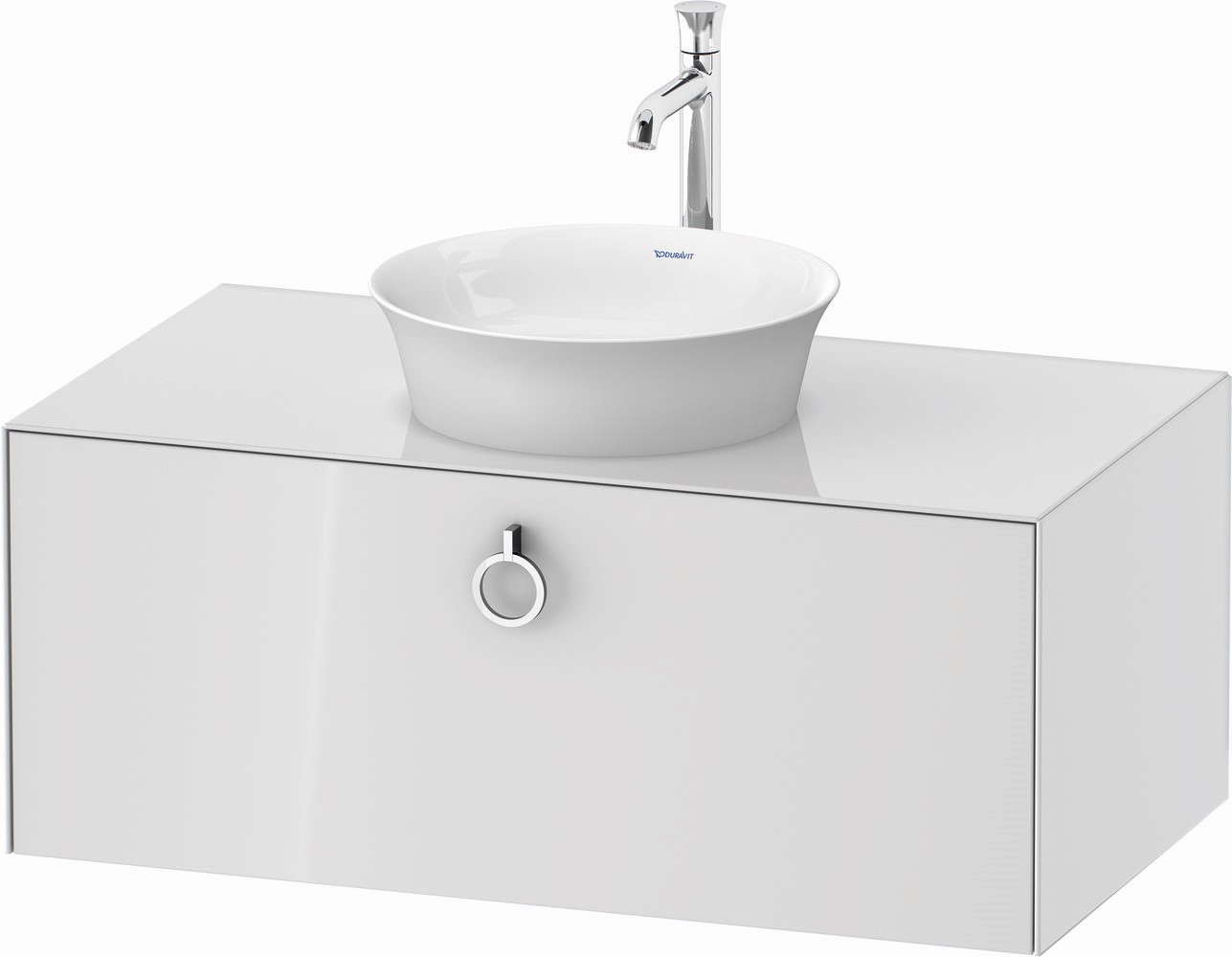 Duravit White Tulip armoire 100x55x40.8 cm sous-lavabo suspendu blanc WT498108585