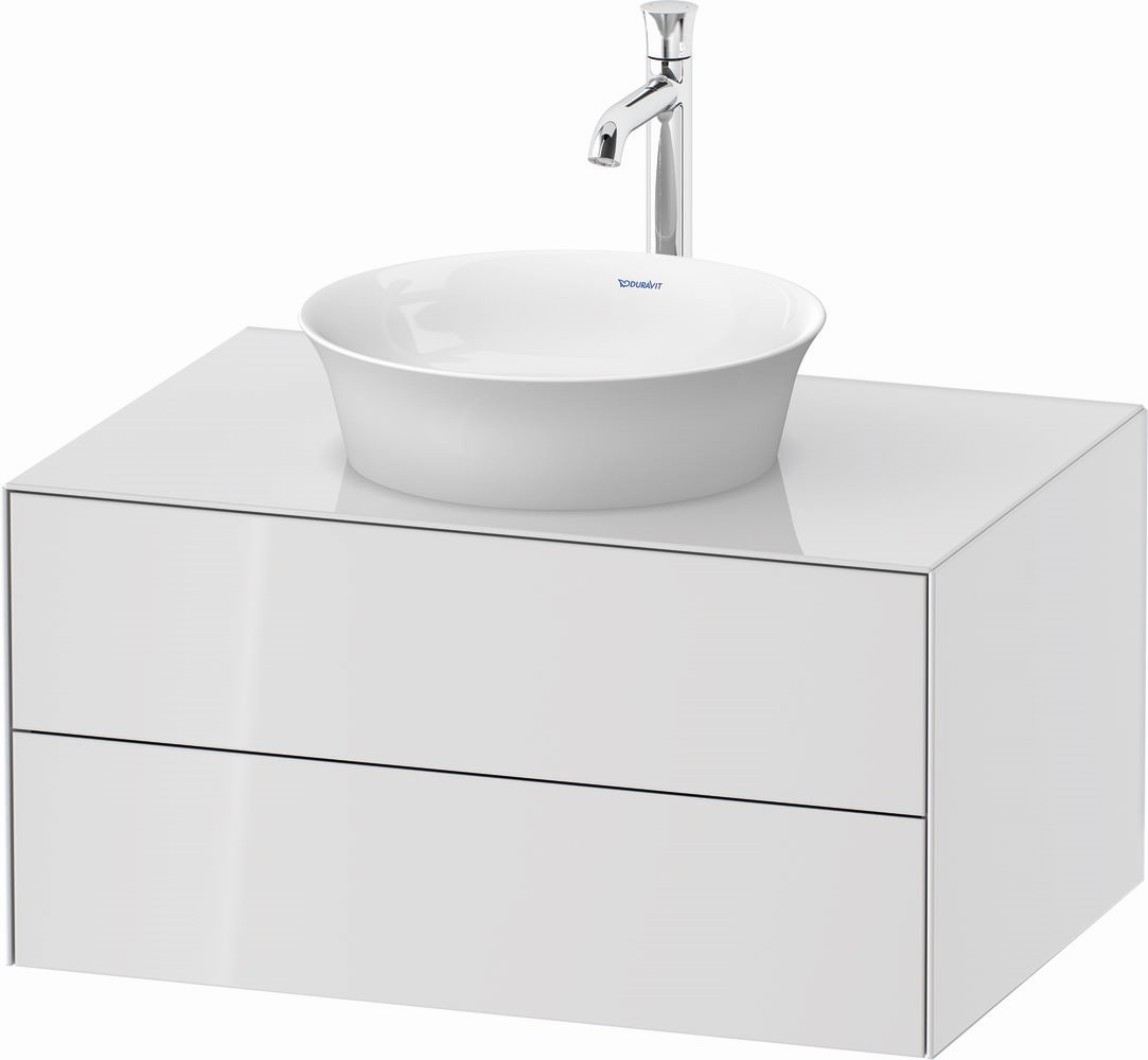 Duravit White Tulip armoire 80x55x40.8 cm sous-lavabo suspendu blanc WT498508585