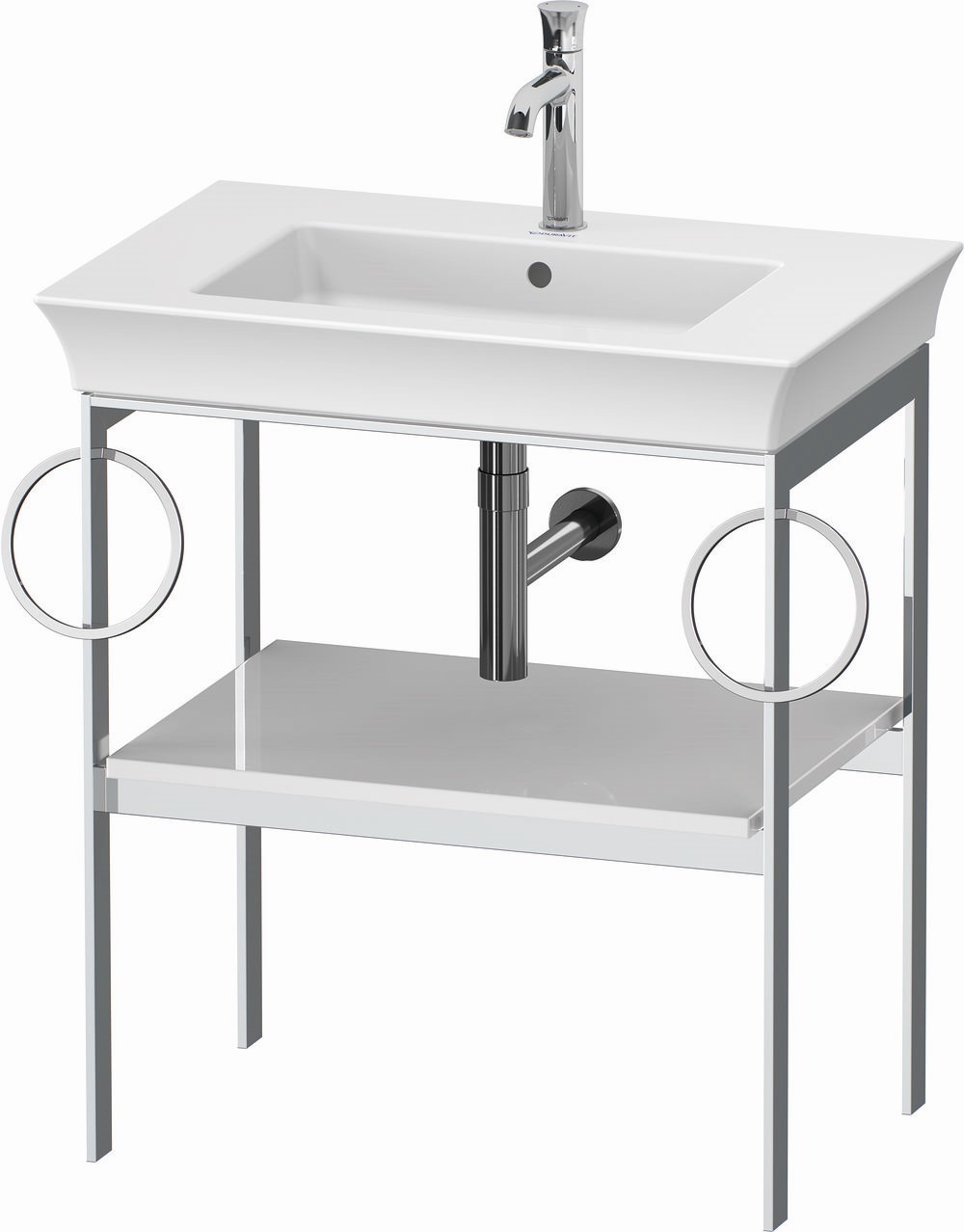 Duravit White Tulip console 68.4x45x76 cm blanc WT4546B8585