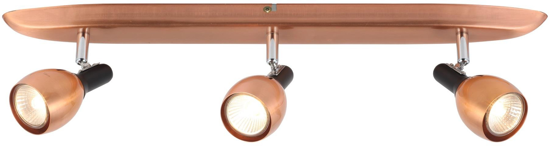 Candellux Cross plafonnier 3x50 W cuivre 93-32782