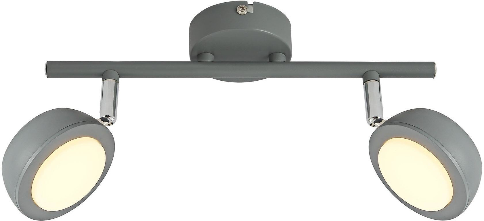 Candellux Mild plafonnier 2x6 W gris 92-66749