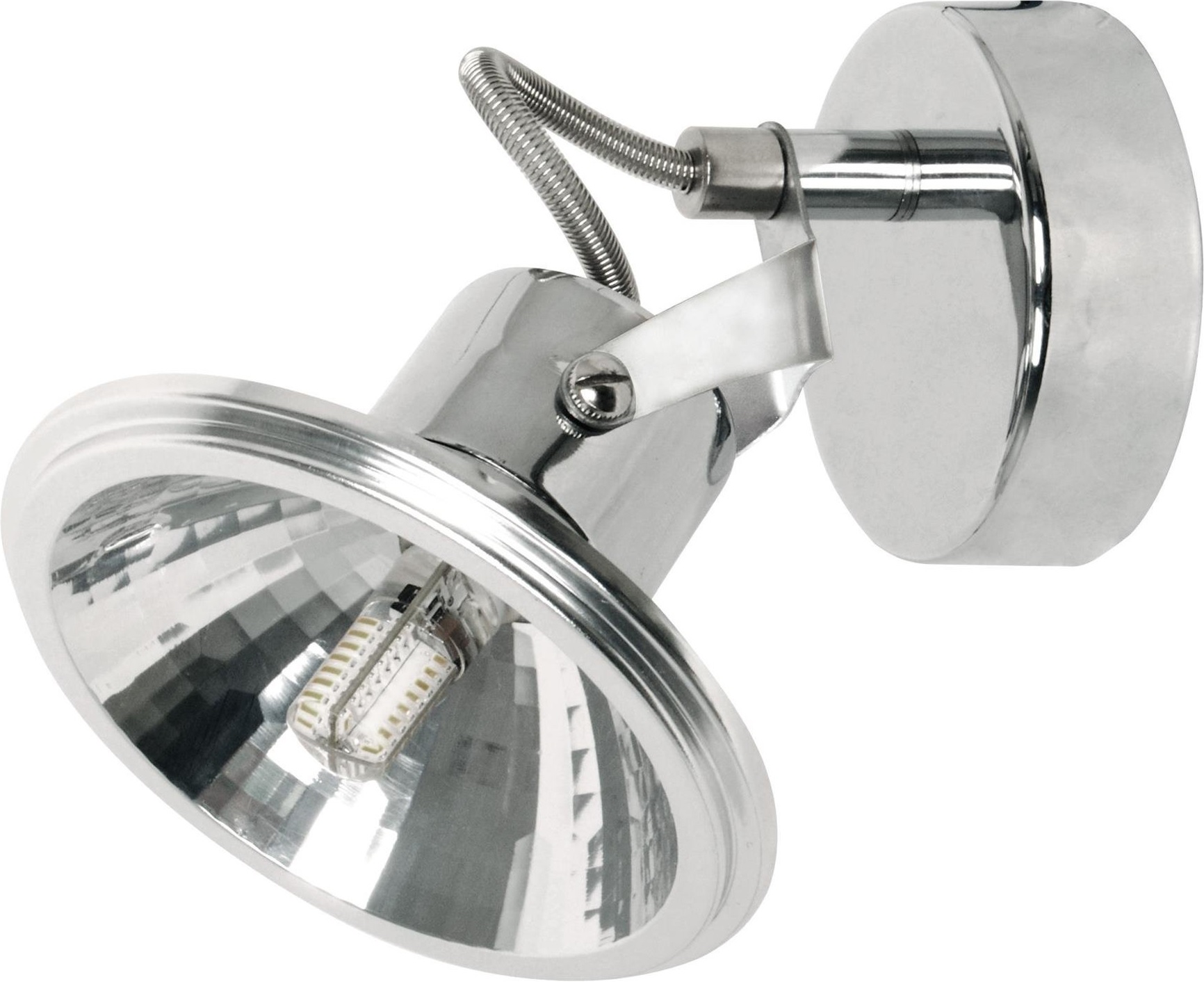 Candellux Moon applique murale 1x3.5 W chrome 91-28075