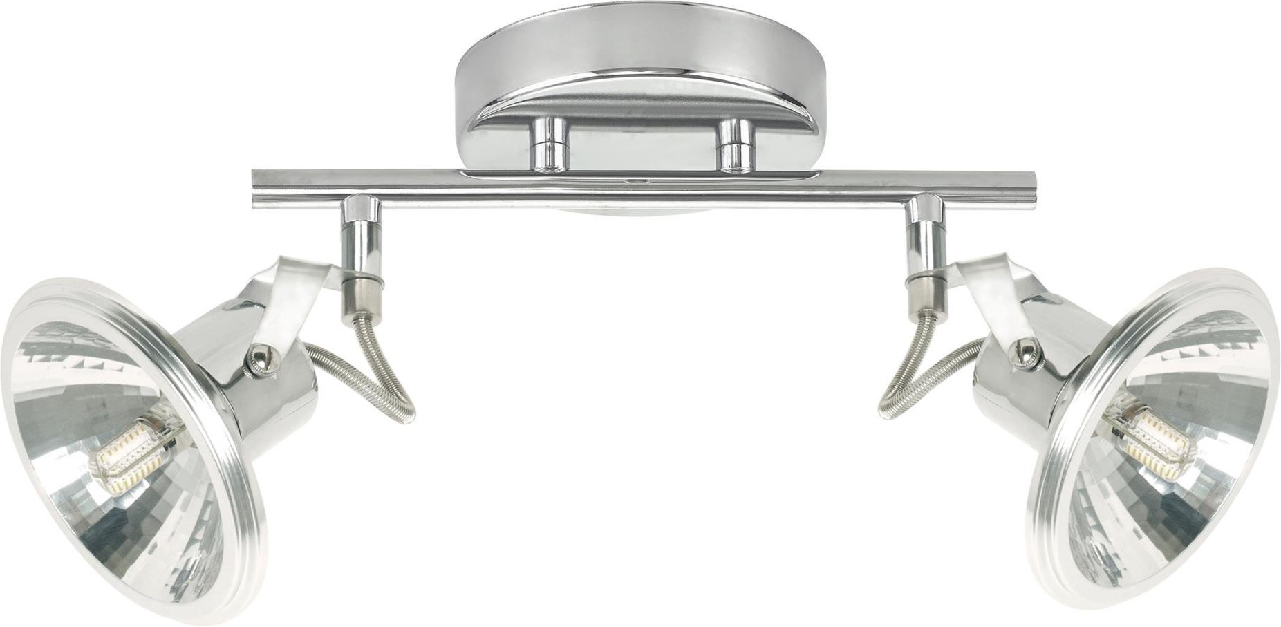 Candellux Moon plafonnier 2x3.5 W chrome 92-28082