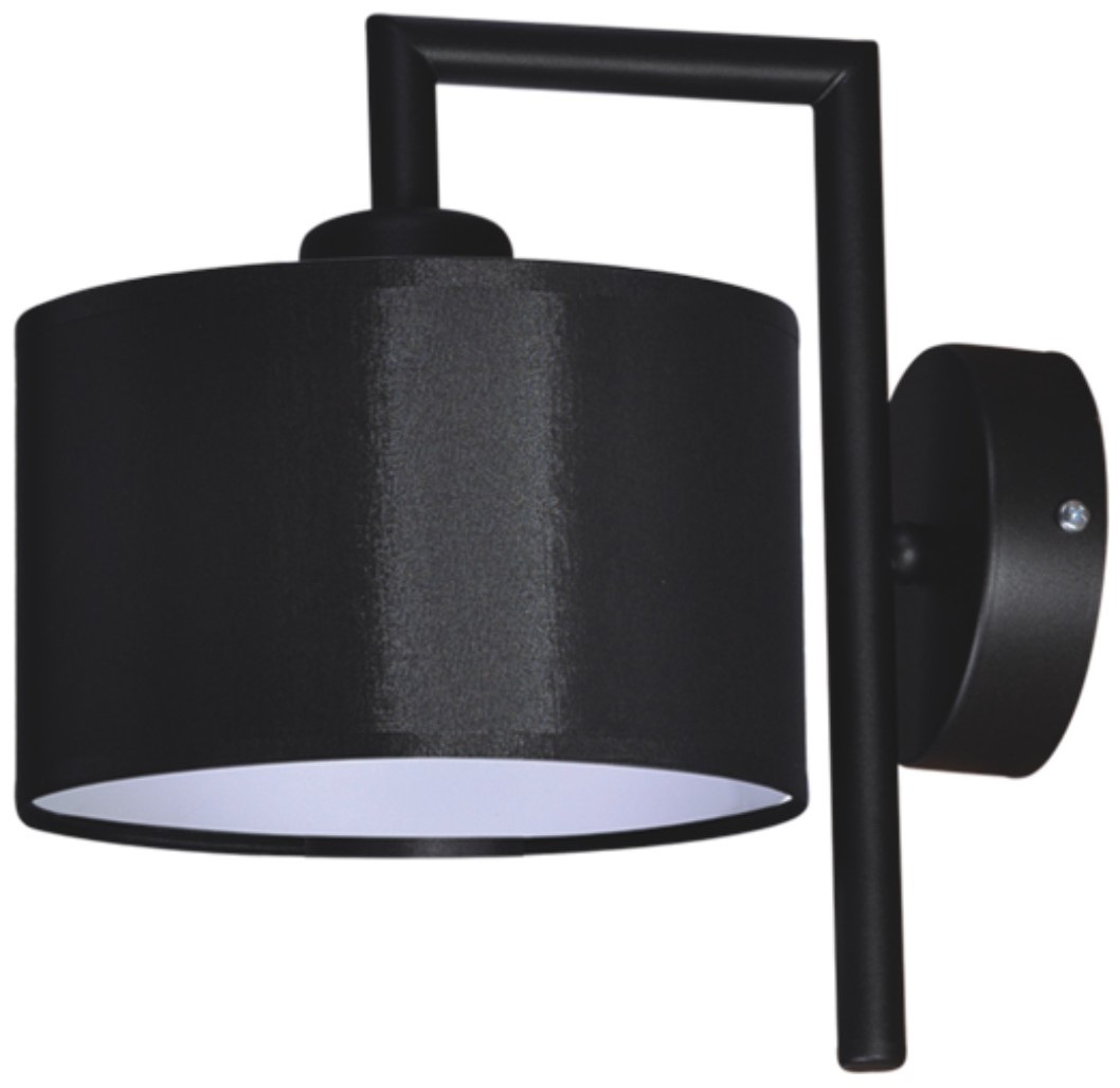 Kaja Simone Black applique murale 1x60 W noir K-4324
