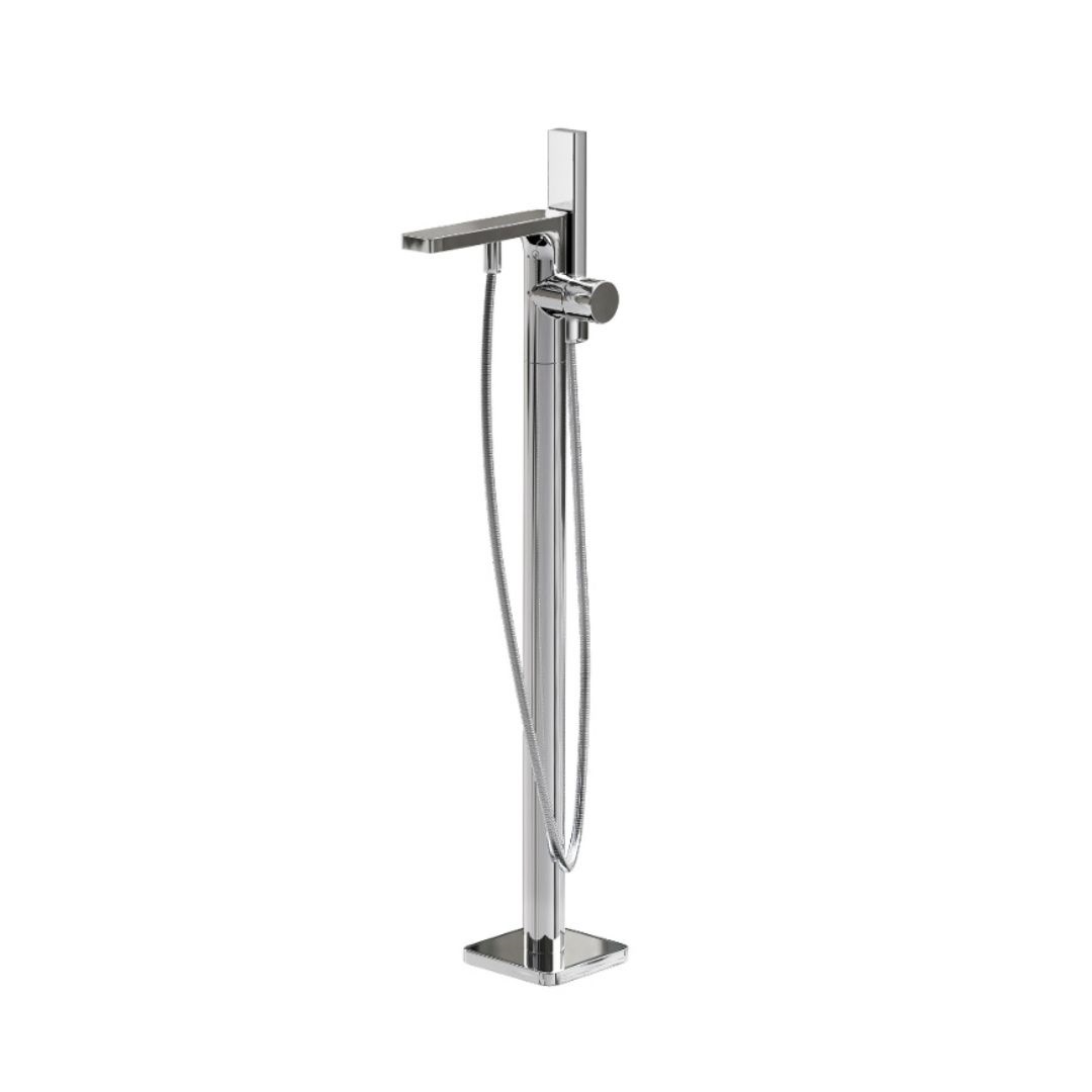 Excellent Krotos mitigeur bain-douche autoportante chrome AREX.8055CR