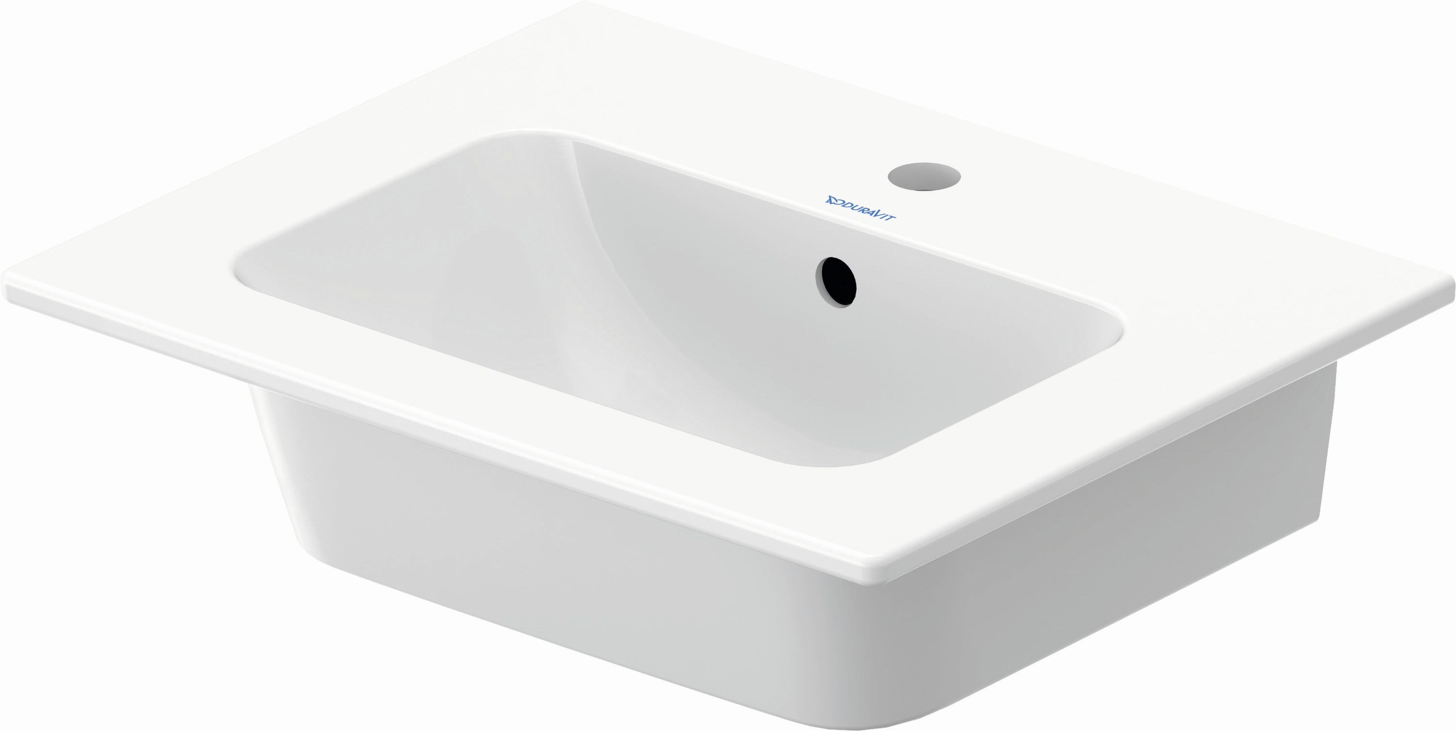 Duravit ME by Starck lavabo 53x43 cm rectangulaire de meuble blanc 2336530000