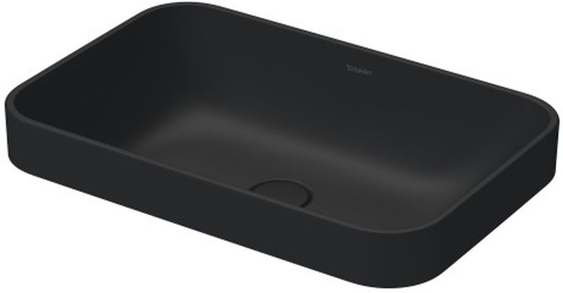 Duravit Happy D.2 lavabo 60x40 cm rectangulaire à poser anthracite 23596013001