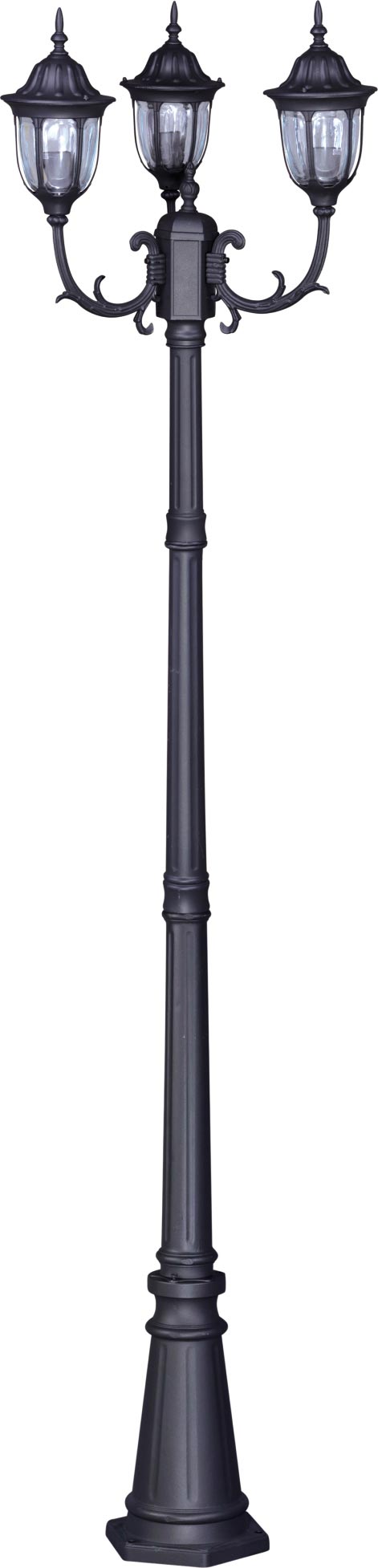 Kaja Vasco lampadaire extérieur 3x60 W noir K-7007A2/3NCZARNY
