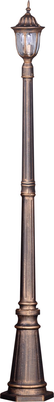 Kaja Vasco lampadaire extérieur 1x60 W noir-doré K-7007B/1NCZARNY/ZŁOTY