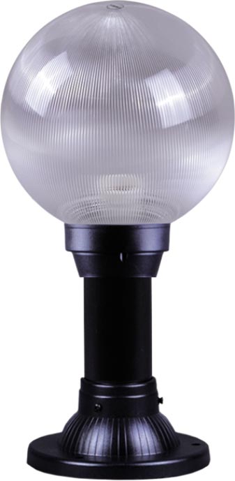 Kaja Astrid lampadaire extérieur 1x60 W noir K-ML-OGROD2000.2KL.PRYZMAT