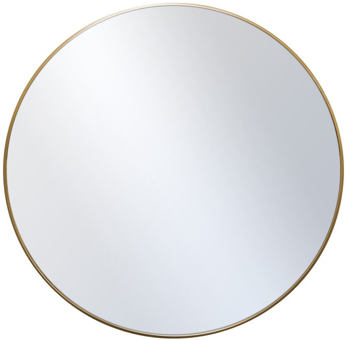 Ars Longa Loft miroir 80x80 cm circulaire doré LOFT80-Z
