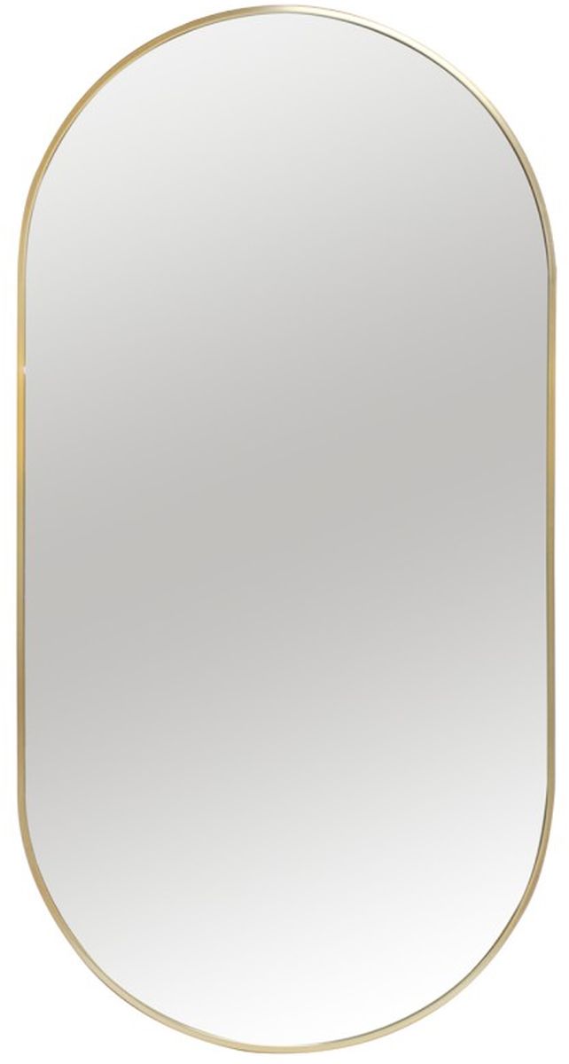 Ars Longa Scandi miroir 50x100 cm ovale doré SCANDI50100-Z