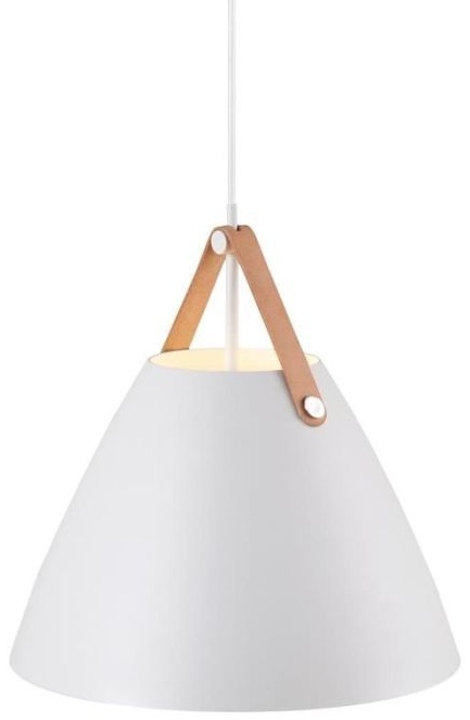 Nordlux Strap lampe suspendue 1x40 W blanc 84343001