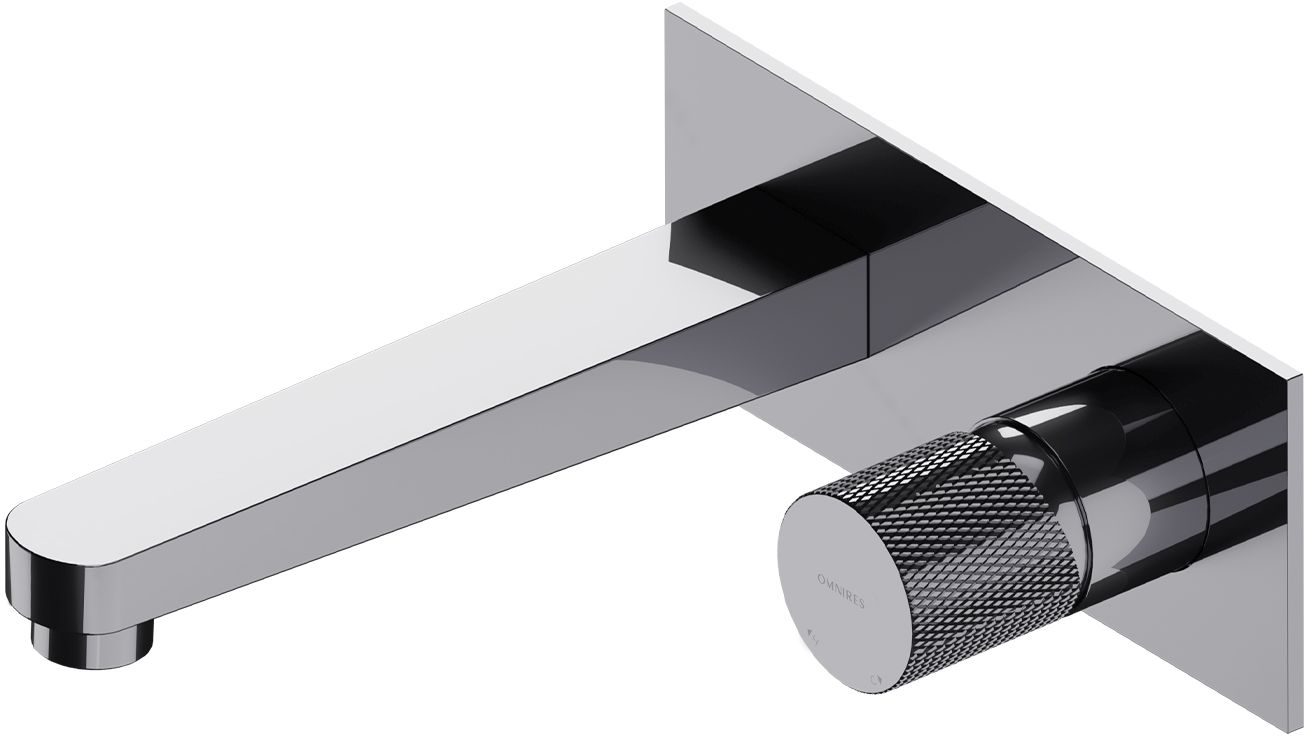 Omnires Contour mitigeur de lavabo encastrée chrome CT8015CR