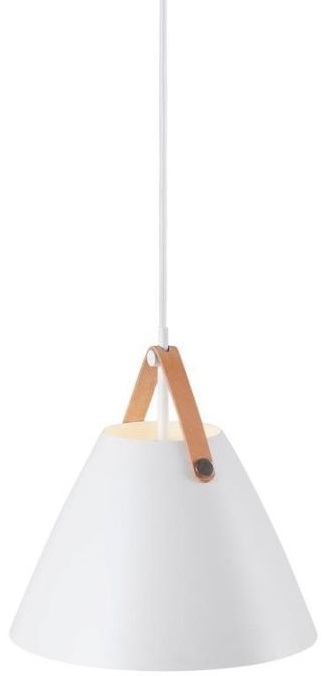 Nordlux Strap lampe suspendue 1x40 W blanc 84333001