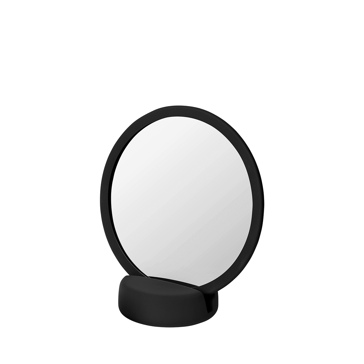Blomus Sono miroir cosmétique 17x18.5 cm arrondi noir B66280