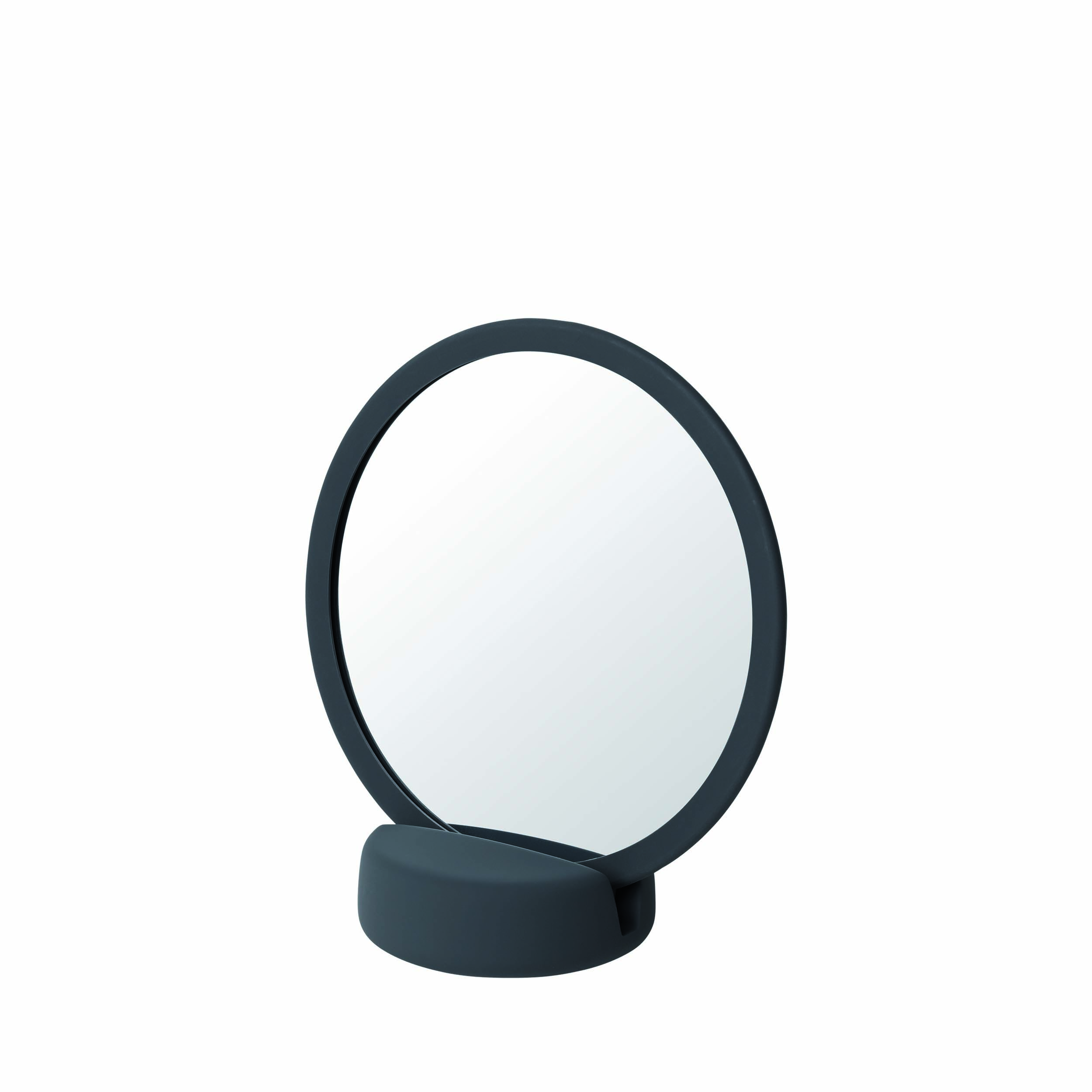 Blomus Sono miroir cosmétique 17x18.5 cm arrondi noir B69160
