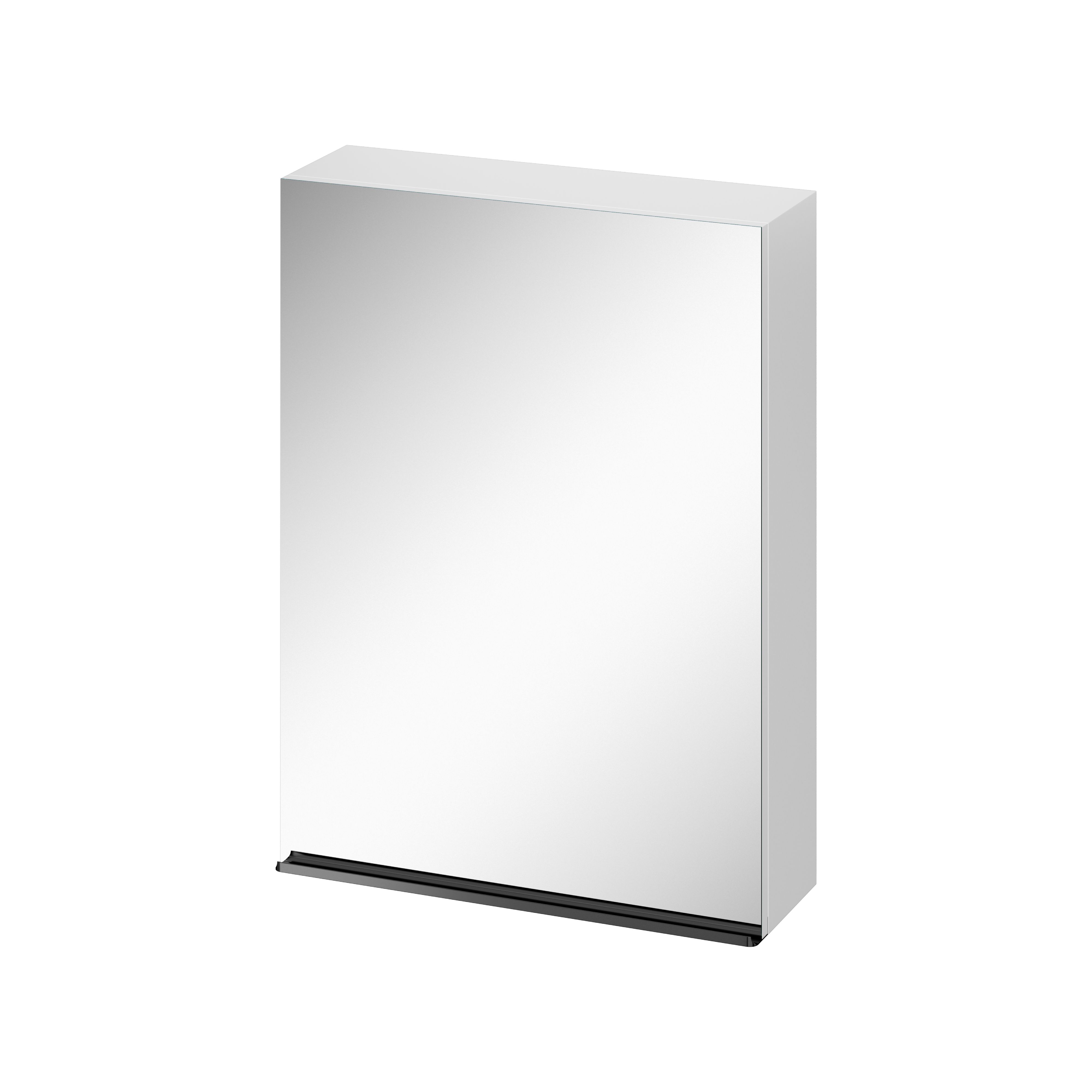 Cersanit Virgo armoire 59.5x18x80 cm latérale suspendue blanc S522-014