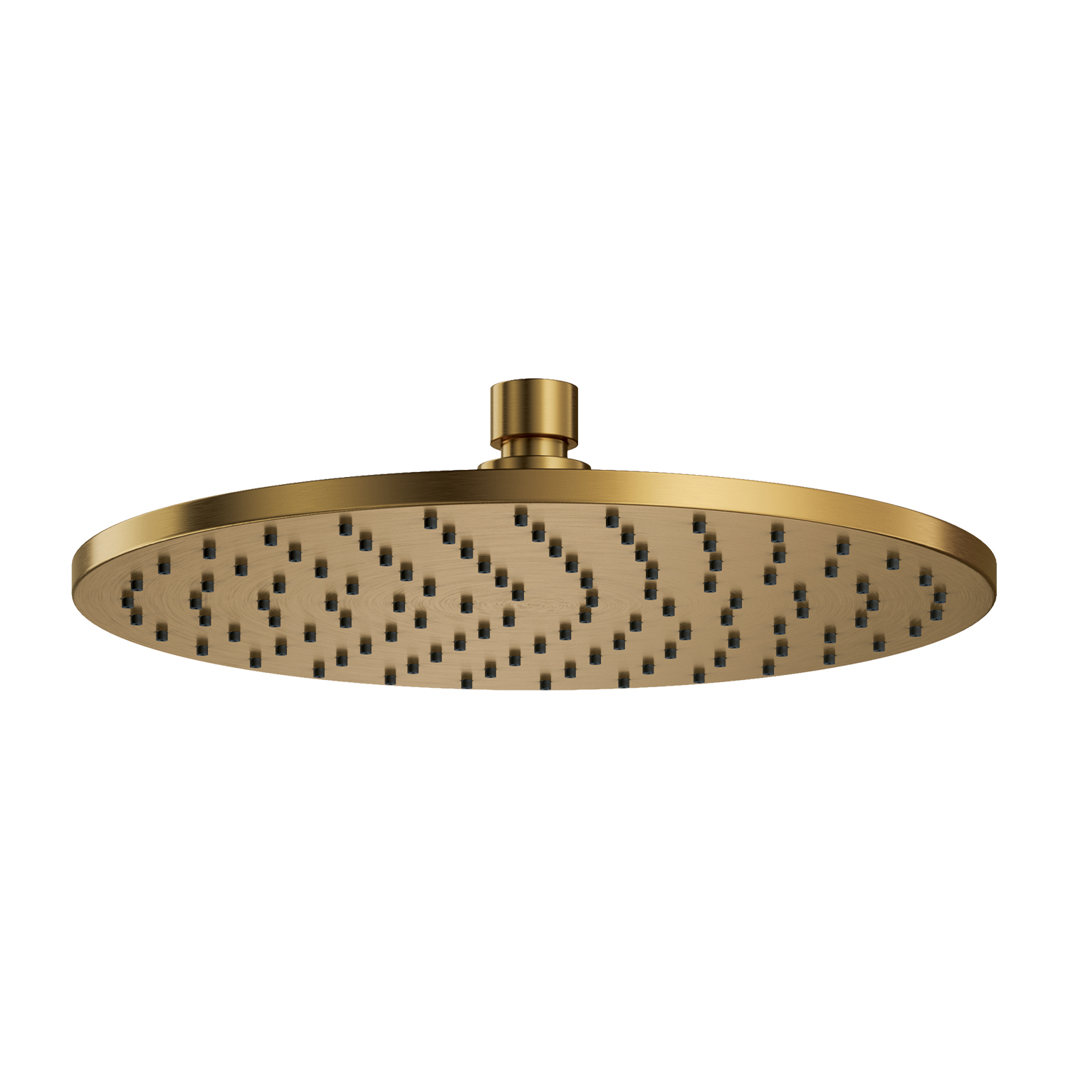 Omnires SlimLine douche à effet de pluie 25x25 cm ronde doré WG125CGLB