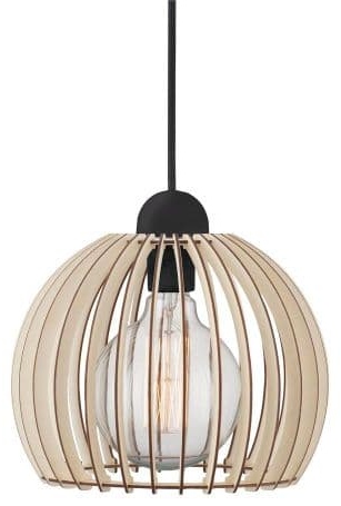 Nordlux Chino lampe suspendue 1x60 W bois 84823014
