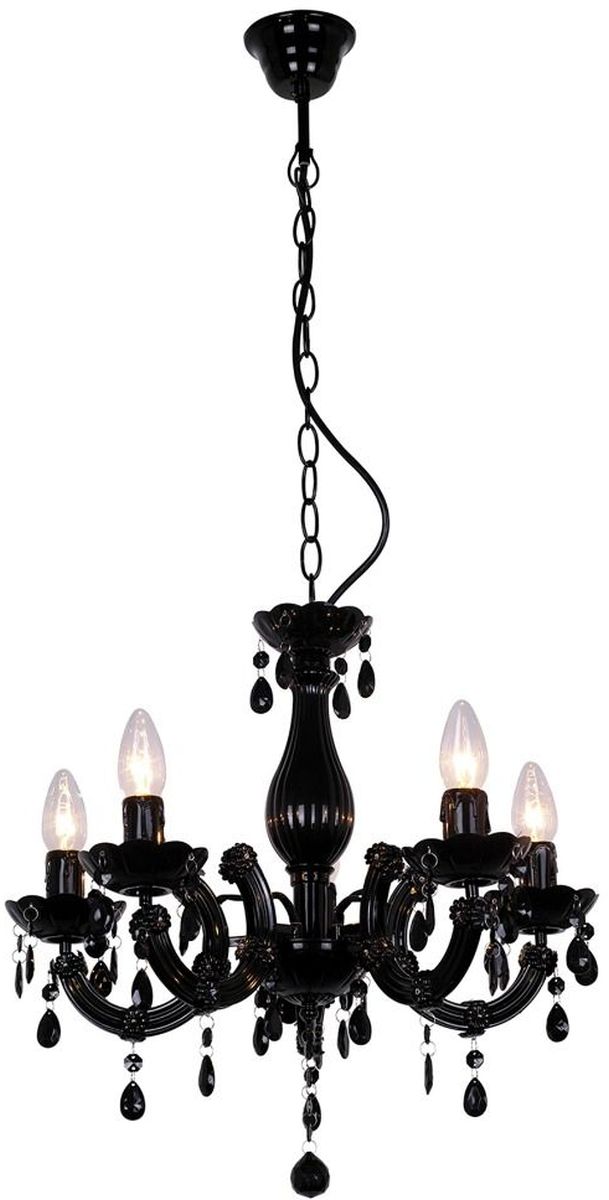 Zuma Line Magnolia lampe suspendue 5x40 W noir RLD94016-5B