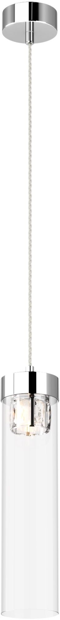 Zuma Line Gem lampe suspendue 1x28 W chrome-transparent P0389-01D-F4AC