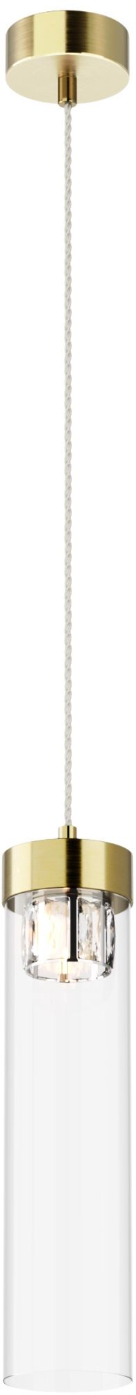 Zuma Line Gem lampe suspendue 1x28 W transparent-marron P0389-01D-0FD2
