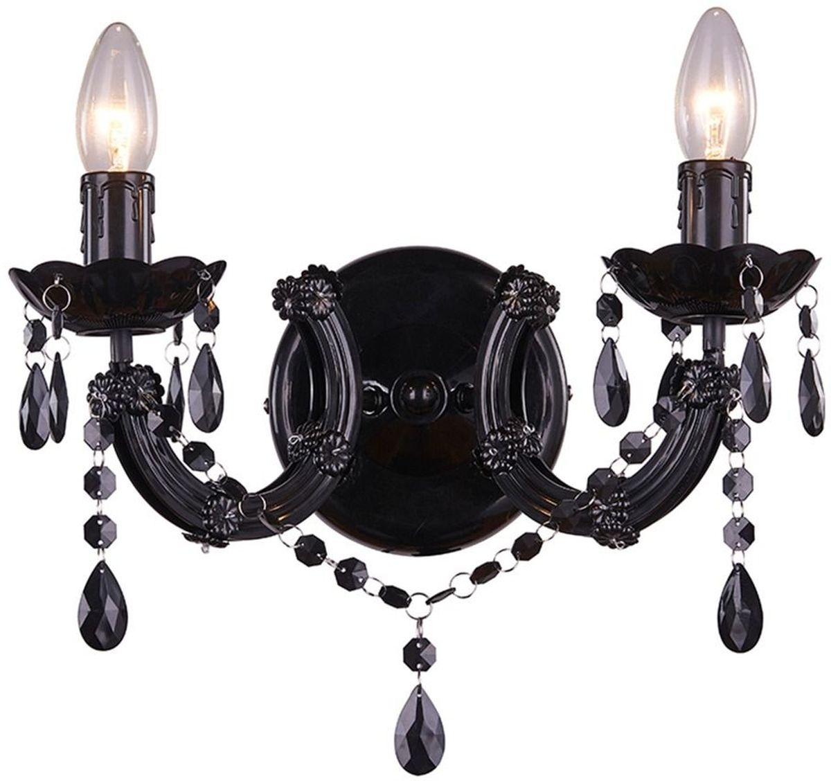 Zuma Line Magnolia applique murale 2x40 W noir RLB94016-2B